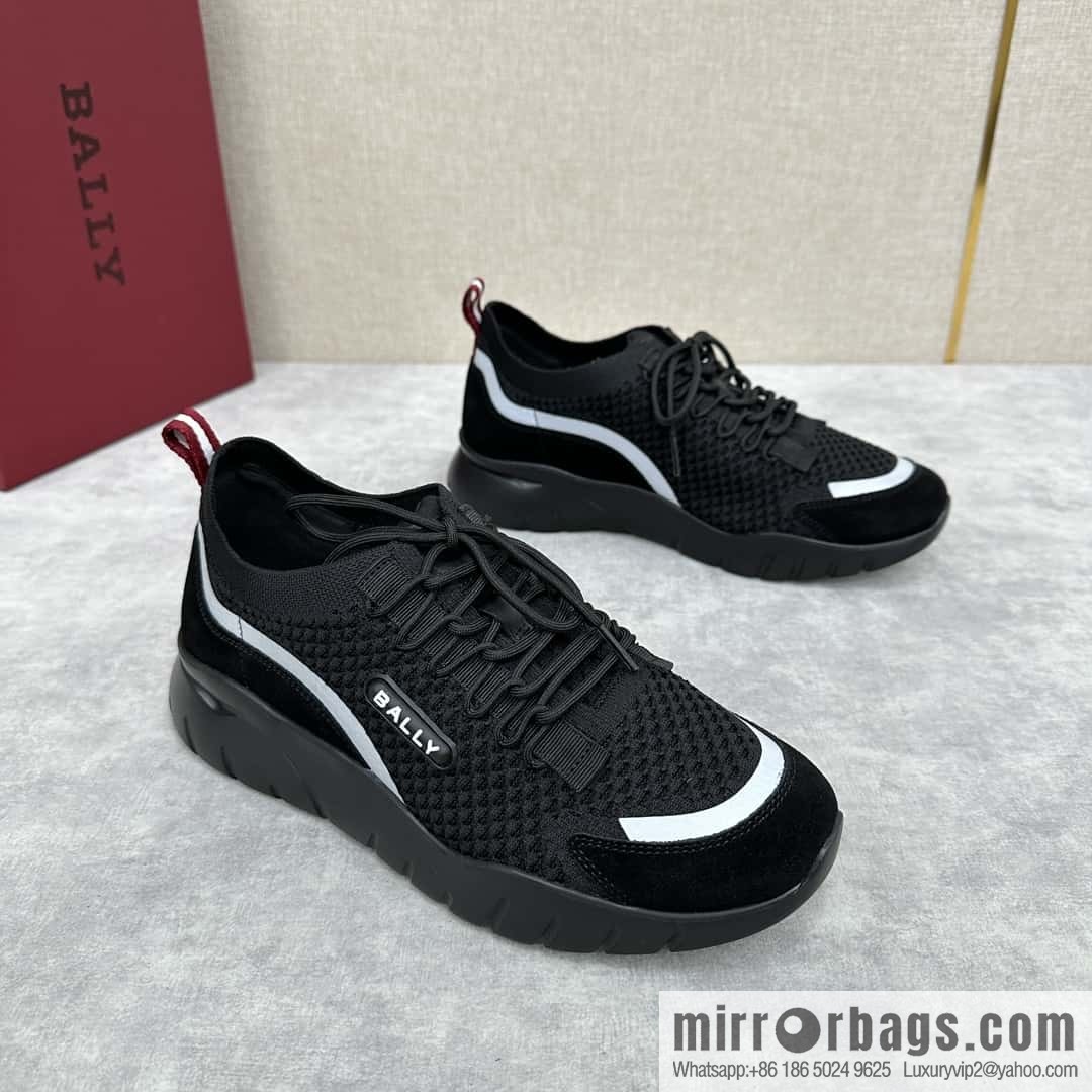 ππBL's new BAL * Y Outline series, men's soil knitted sneakers