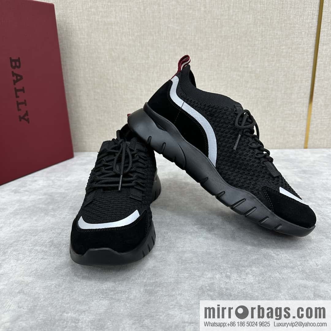 ππBL's new BAL * Y Outline series, men's soil knitted sneakers