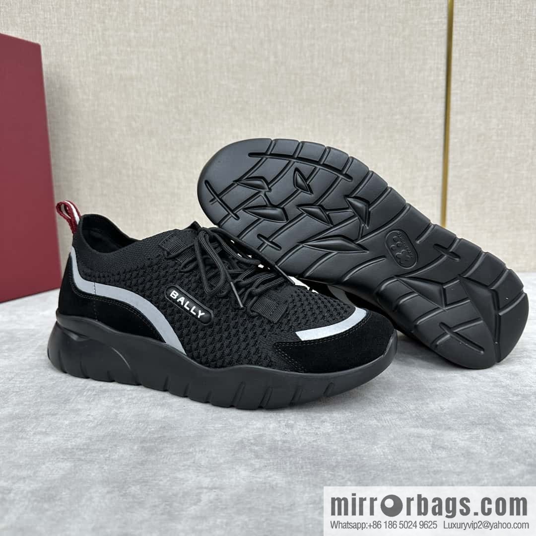 ππBL's new BAL * Y Outline series, men's soil knitted sneakers