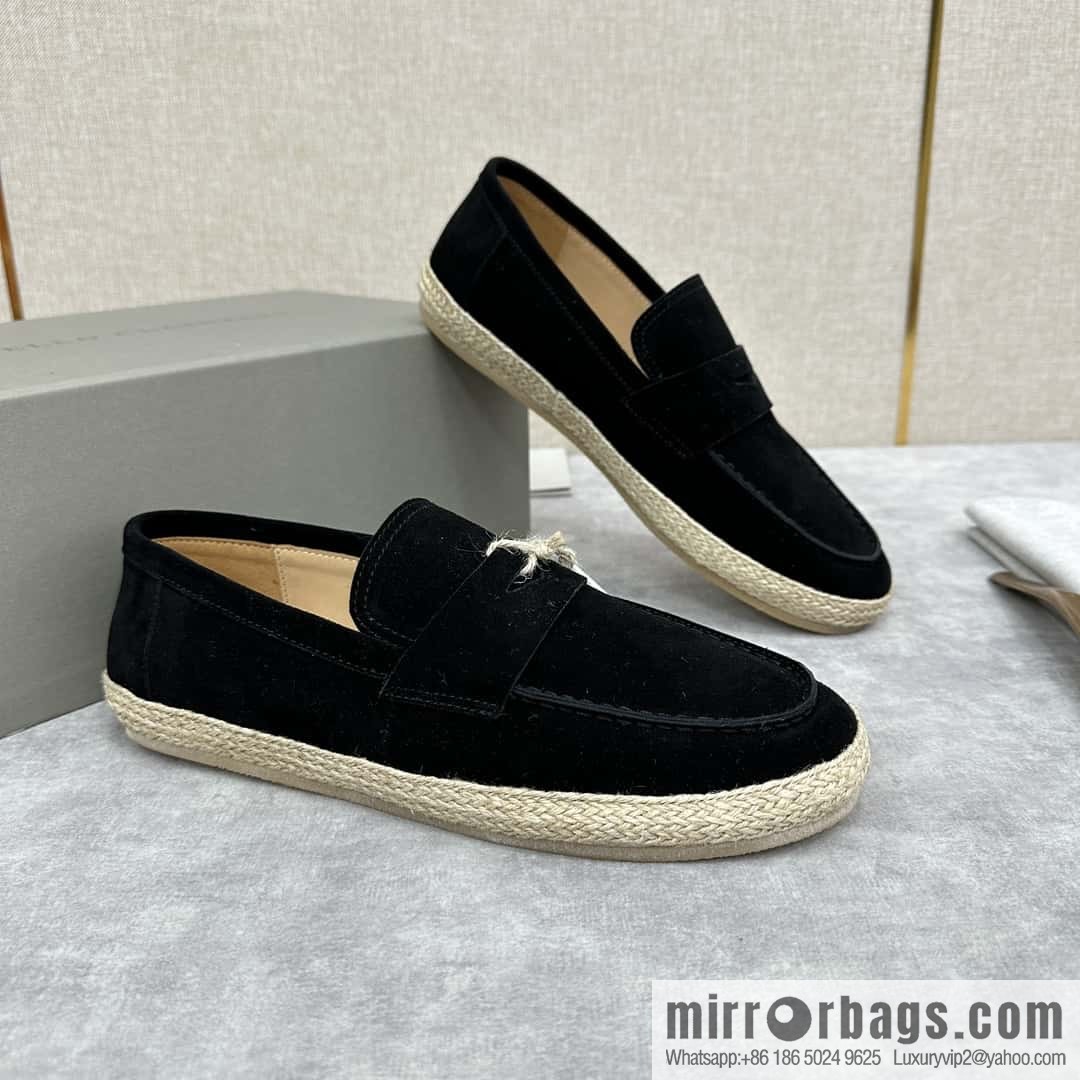 ππBC's new products are on the shelves Brunello Cucinell * straw casual loafers
