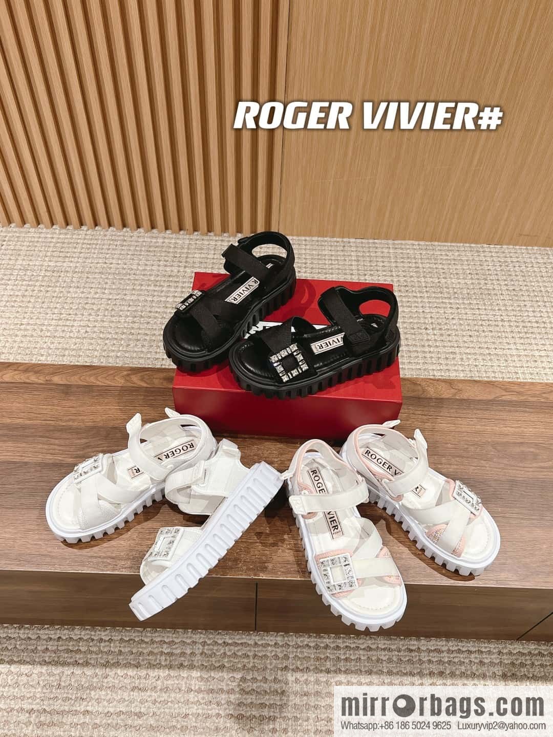 ππ¨π ππ« ππ’π―π’ππ« ππ‘π’ππ€ ππ«ππ€π€π²# Roger Vivia Diamond Button Sandals