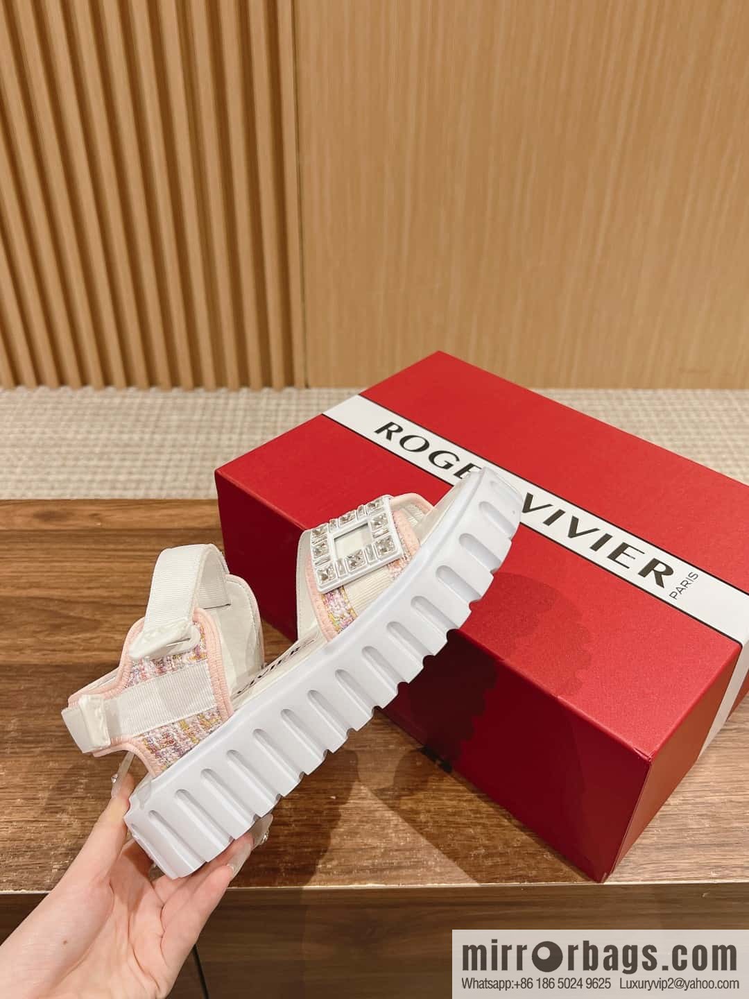 ππ¨π ππ« ππ’π―π’ππ« ππ‘π’ππ€ ππ«ππ€π€π²# Roger Vivia Diamond Button Sandals