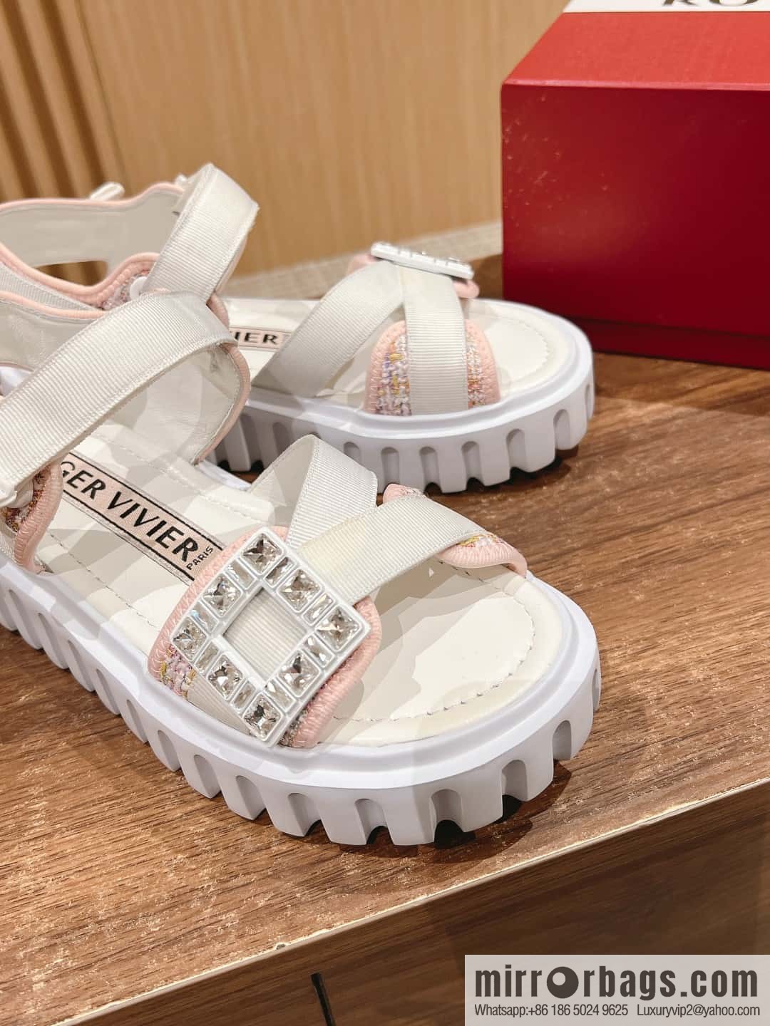 ππ¨π ππ« ππ’π―π’ππ« ππ‘π’ππ€ ππ«ππ€π€π²# Roger Vivia Diamond Button Sandals