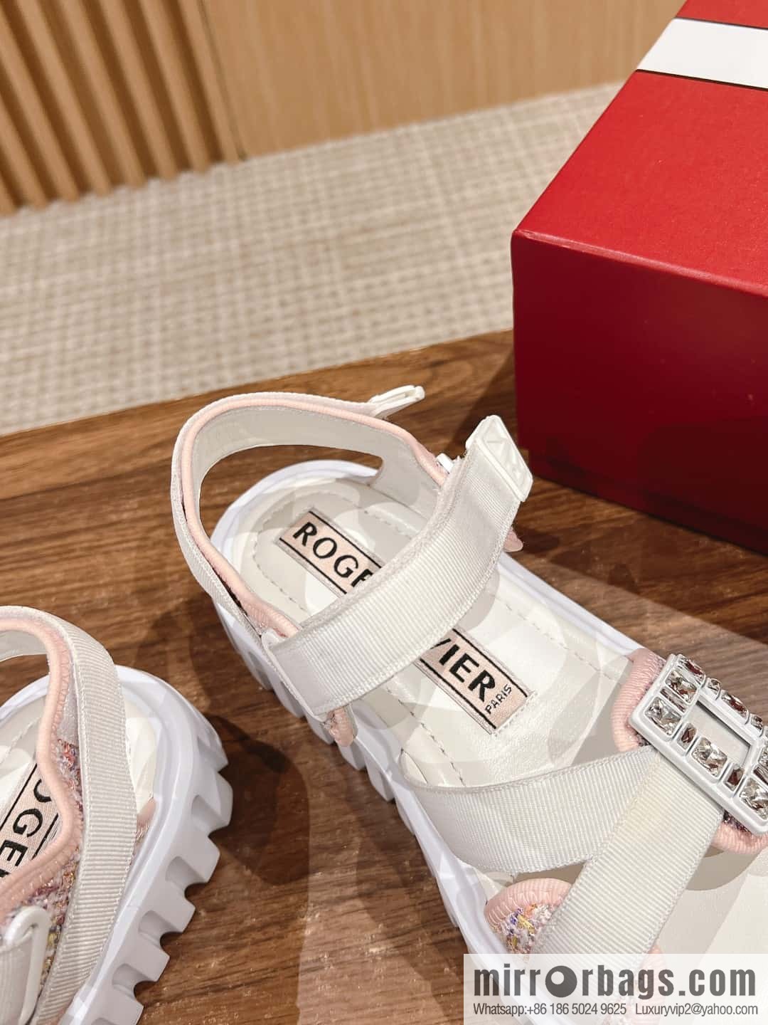 ππ¨π ππ« ππ’π―π’ππ« ππ‘π’ππ€ ππ«ππ€π€π²# Roger Vivia Diamond Button Sandals