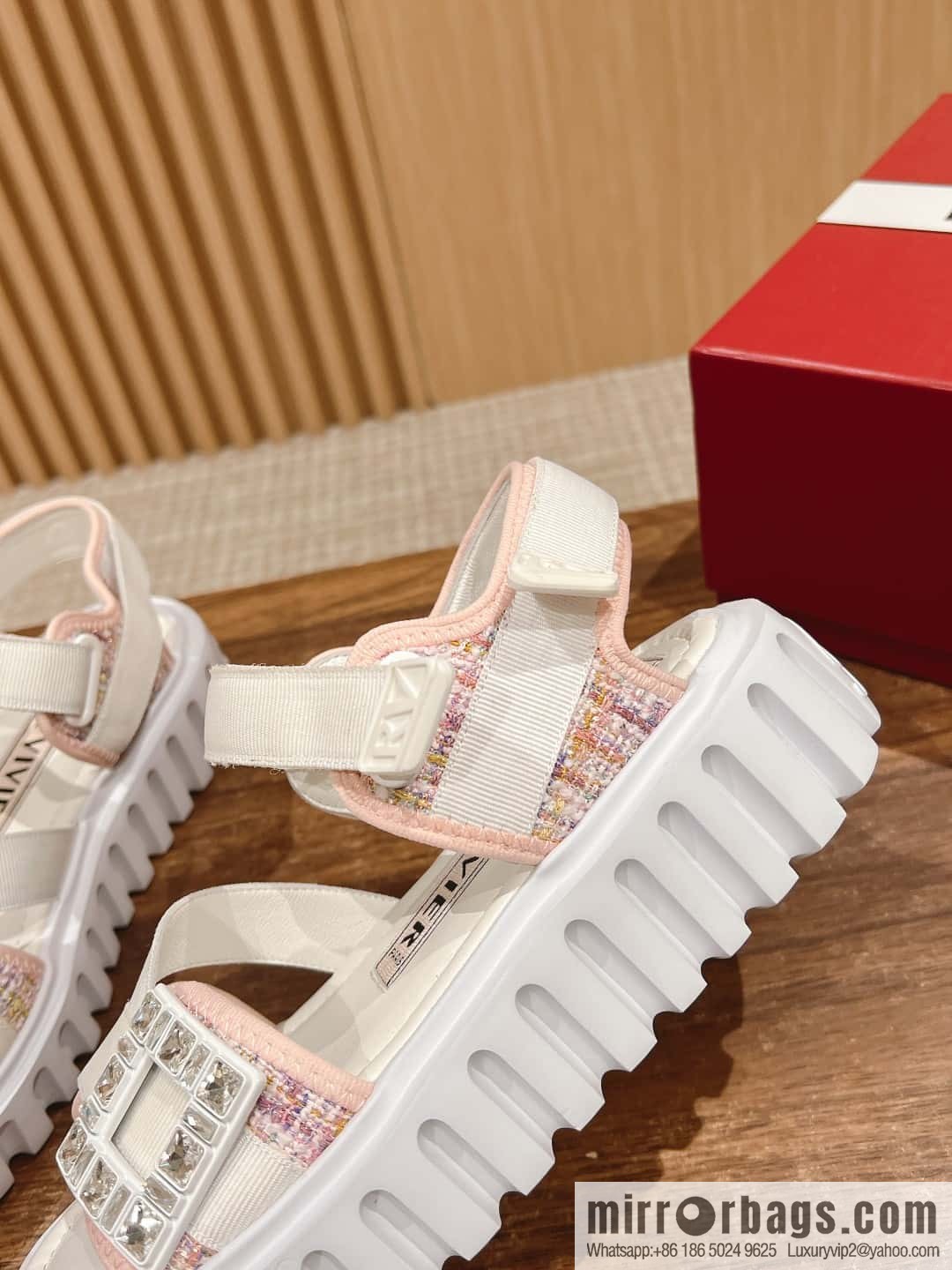 ππ¨π ππ« ππ’π―π’ππ« ππ‘π’ππ€ ππ«ππ€π€π²# Roger Vivia Diamond Button Sandals