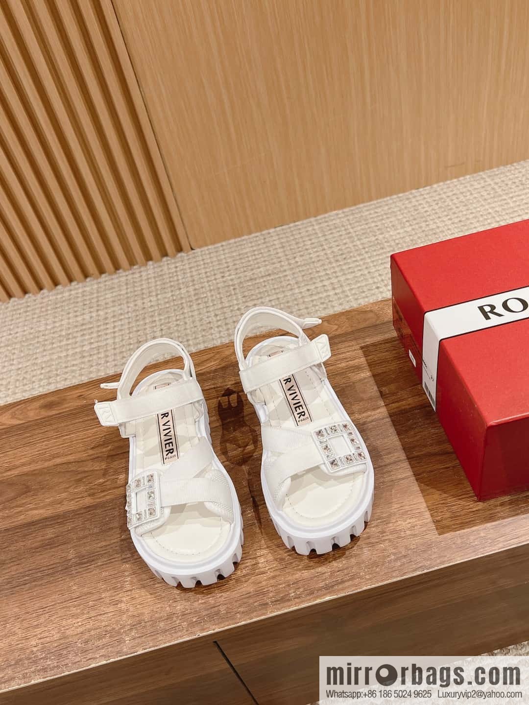 ππ¨π ππ« ππ’π―π’ππ« ππ‘π’ππ€ ππ«ππ€π€π²# Roger Vivia Diamond Button Sandals