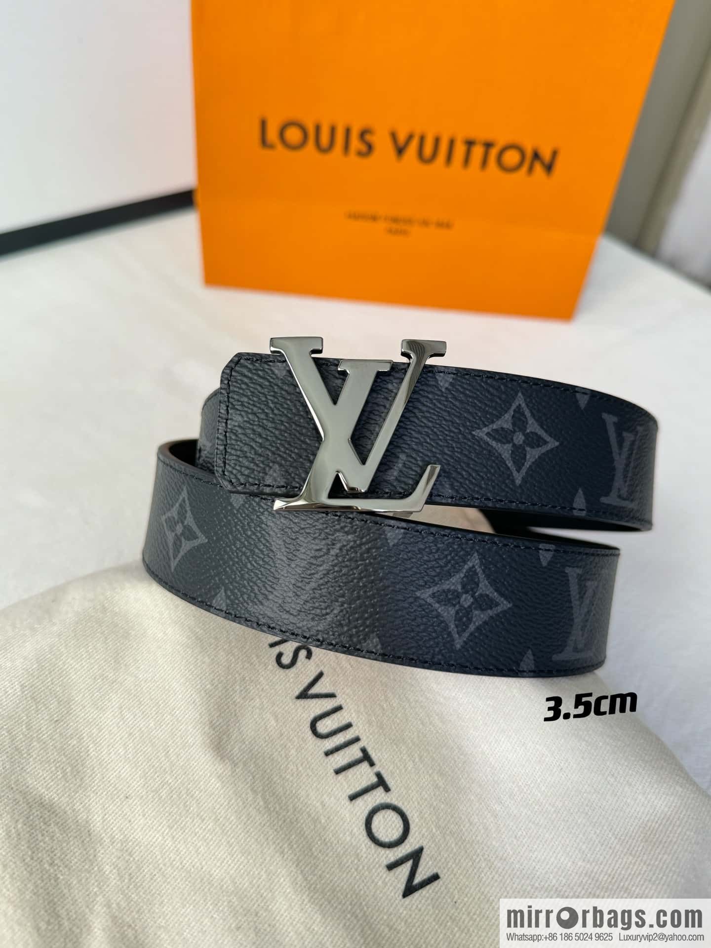 Lv micro-standard double-sided belt 3.5cm