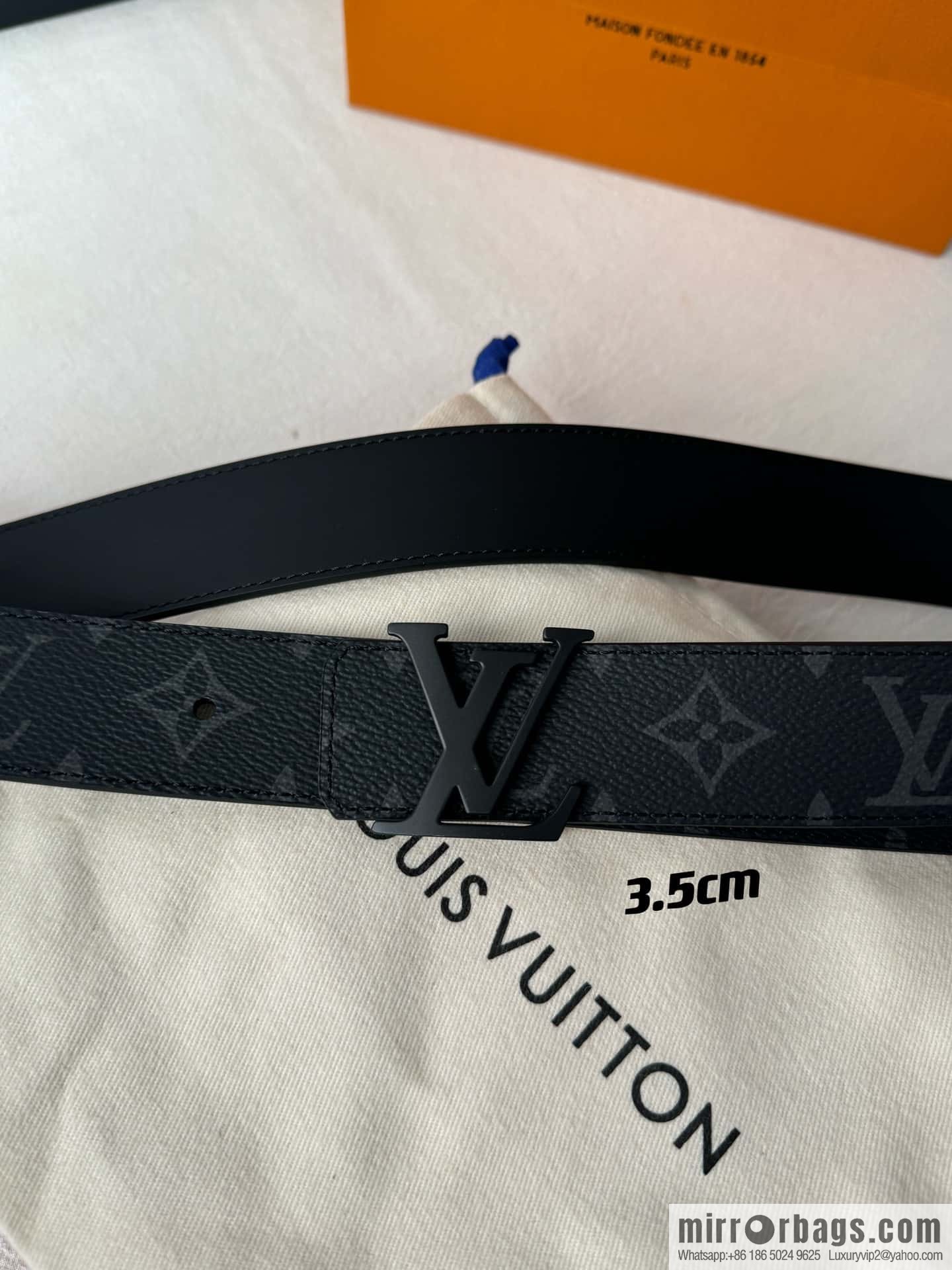 Lv micro-standard double-sided belt 3.5cm