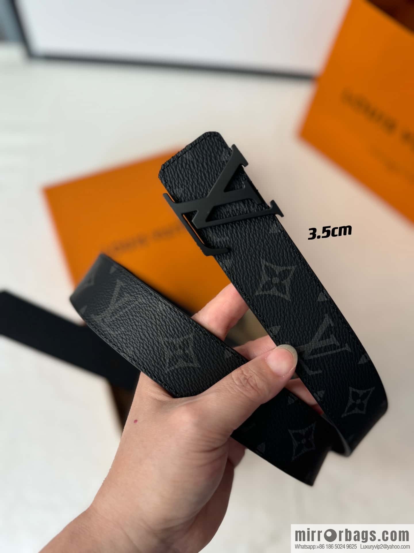 Lv micro-standard double-sided belt 3.5cm