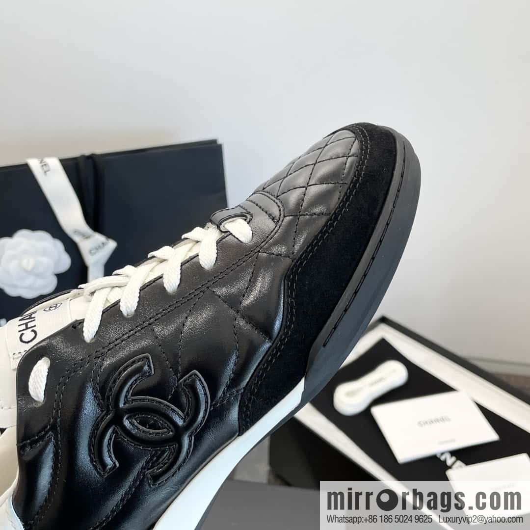 CHANEL Xiaoxiang Latest rhombus third generation, double C football shoes⚽