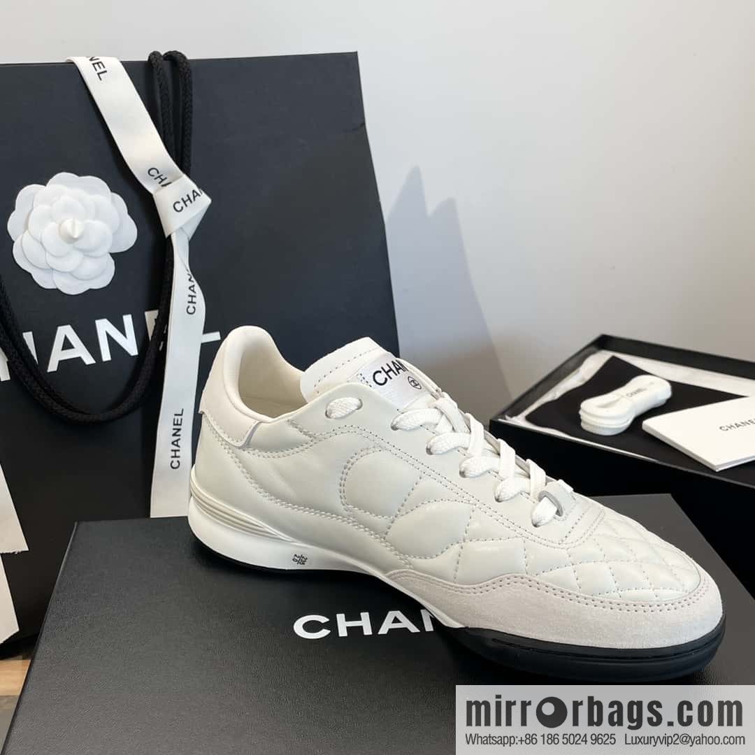 CHANEL Xiaoxiang Latest rhombus third generation, double C football shoes⚽