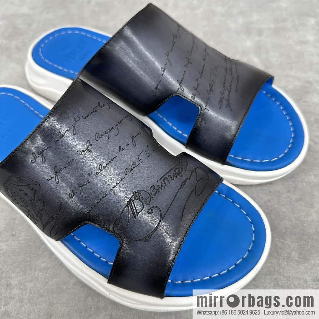 ๐๐Berlut Bruti 2024 Summer New Collection, Inspiration New Season, New Shadow Leather Slippers