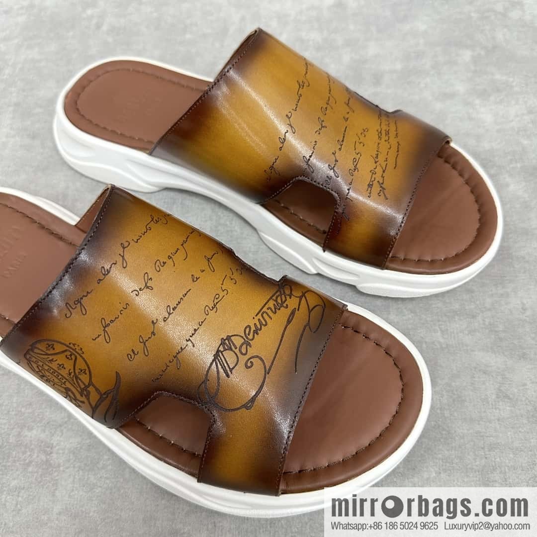 ๐๐Berlut Bruti 2024 Summer New Collection, Inspiration New Season, New Shadow Leather Slippers