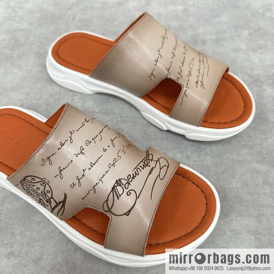 ๐๐Berlut Bruti 2024 Summer New Collection, Inspiration New Season, New Shadow Leather Slippers
