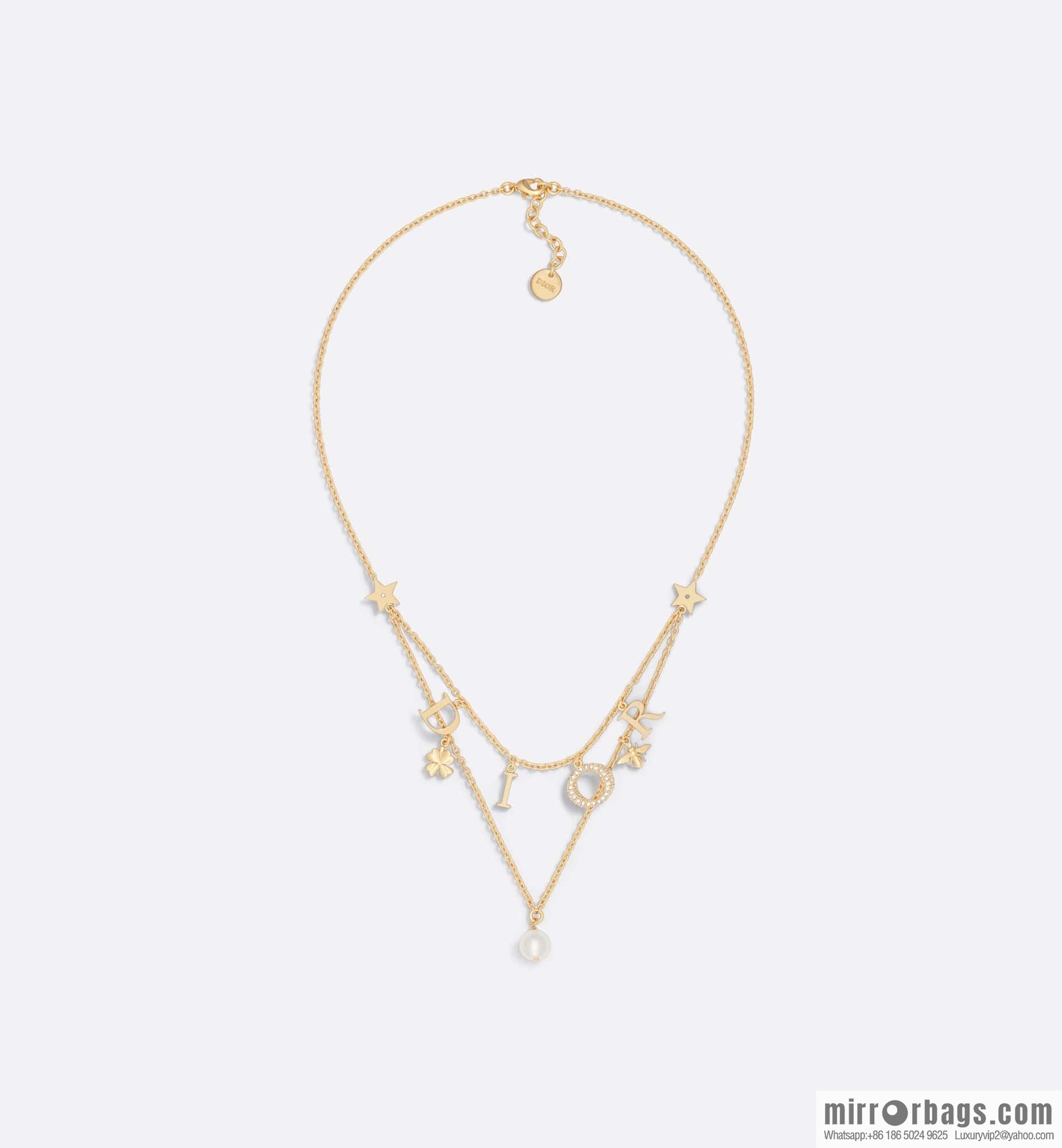 New ☑️ Dior fringed letter pentagram bracelet, necklace