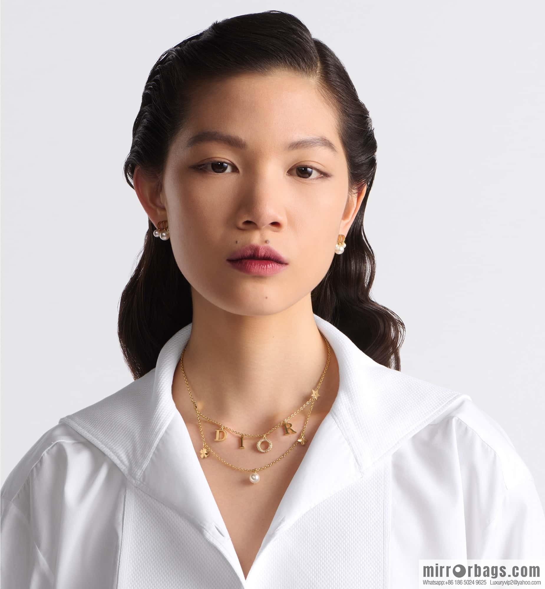 New ☑️ Dior fringed letter pentagram bracelet, necklace