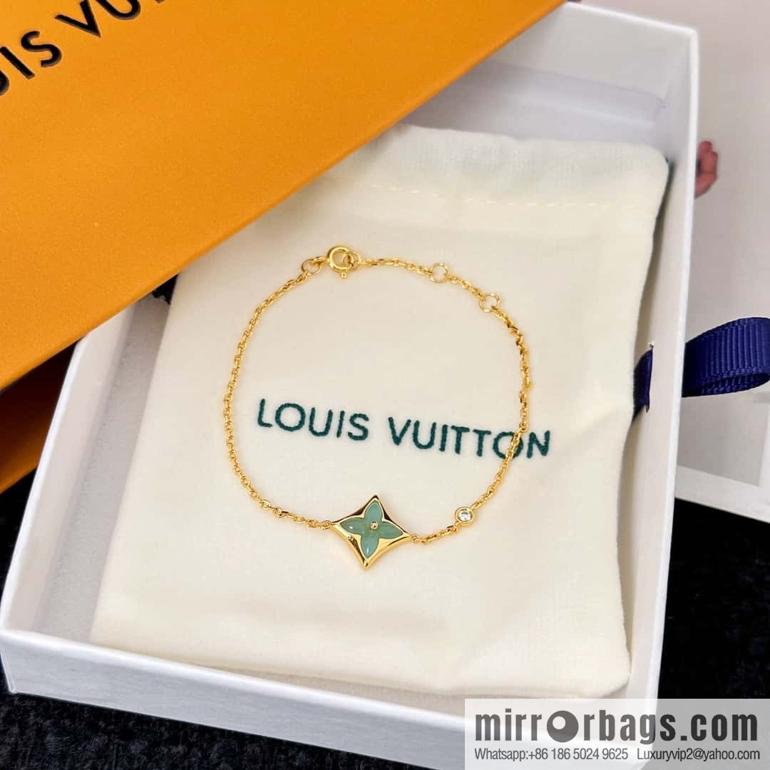 ❗️New ❗️ ☀ Louis Vuitton rhombus presbyopia Tianhe stone bracelet, necklace ☀