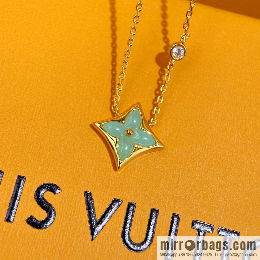 ❗️New ❗️ ☀ Louis Vuitton rhombus presbyopia Tianhe stone bracelet, necklace ☀
