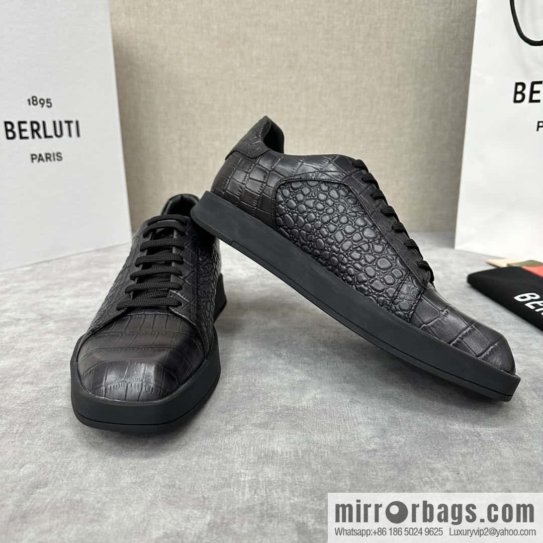 ๐๐Berlut Bruti, Geometric Styling Board Shoes Strike Stellar Casual Shoes Sneakers