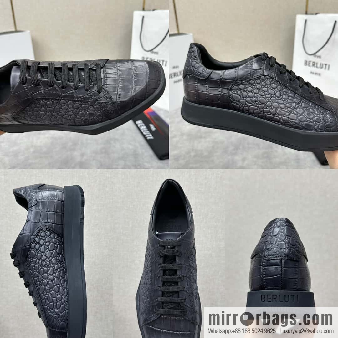 ๐๐Berlut Bruti, Geometric Styling Board Shoes Strike Stellar Casual Shoes Sneakers