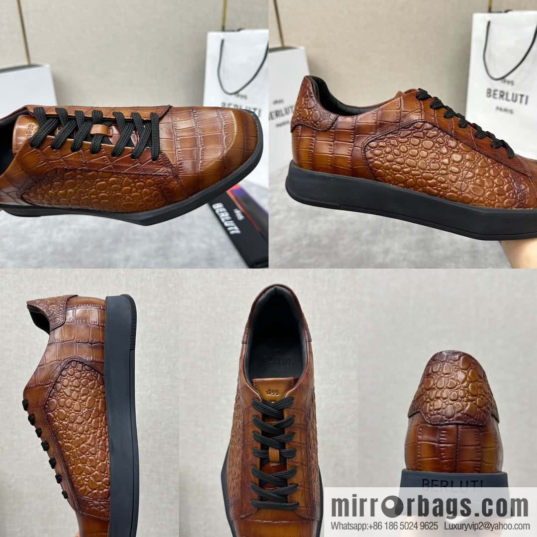 ๐๐Berlut Bruti, Geometric Styling Board Shoes Strike Stellar Casual Shoes Sneakers
