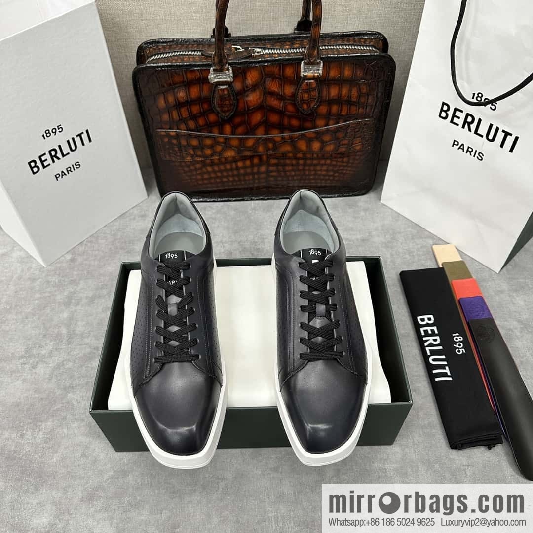 ๐๐Berlut Bruti, Geometric Styling Board Shoes Strike Stellar Casual Shoes Sneakers