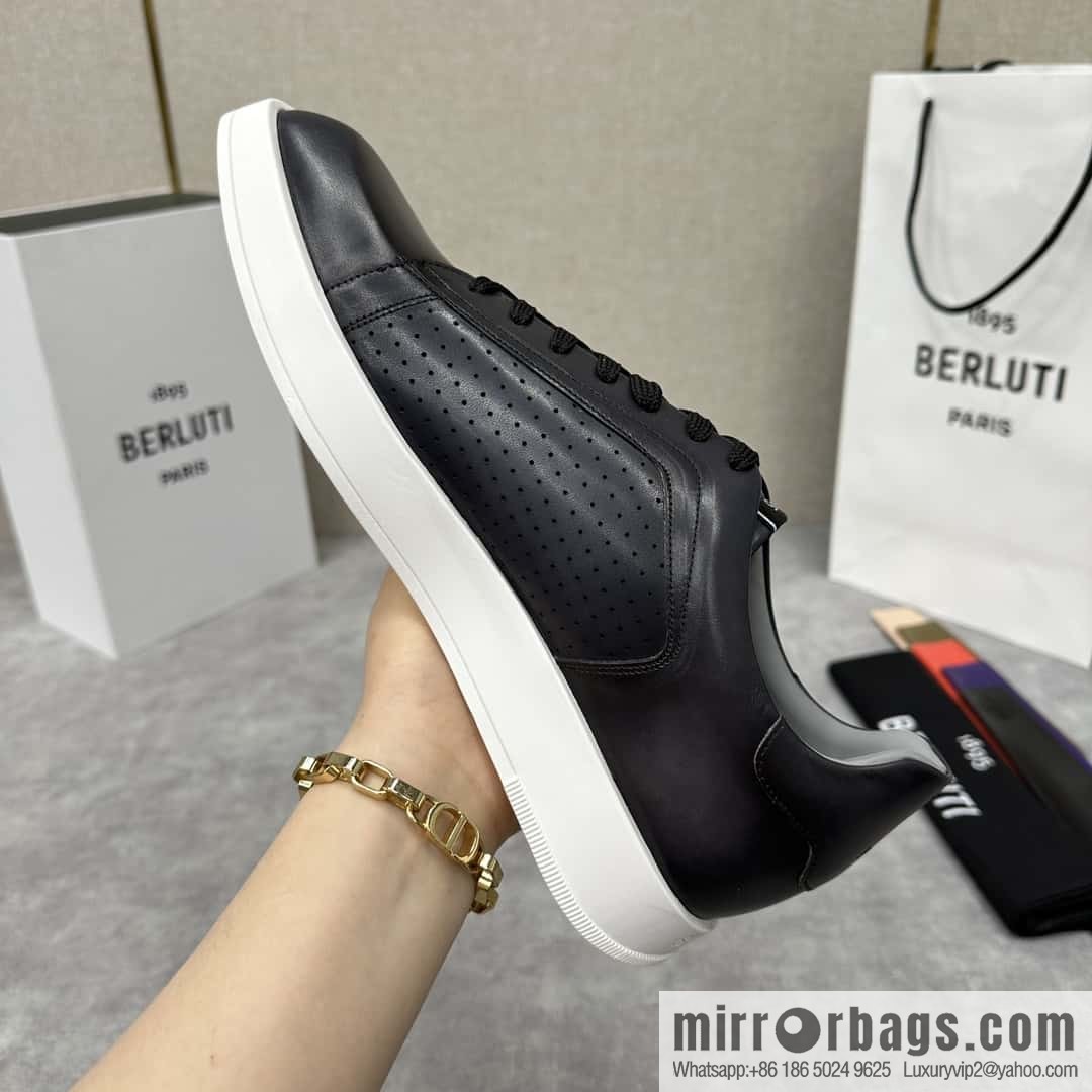๐๐Berlut Bruti, Geometric Styling Board Shoes Strike Stellar Casual Shoes Sneakers