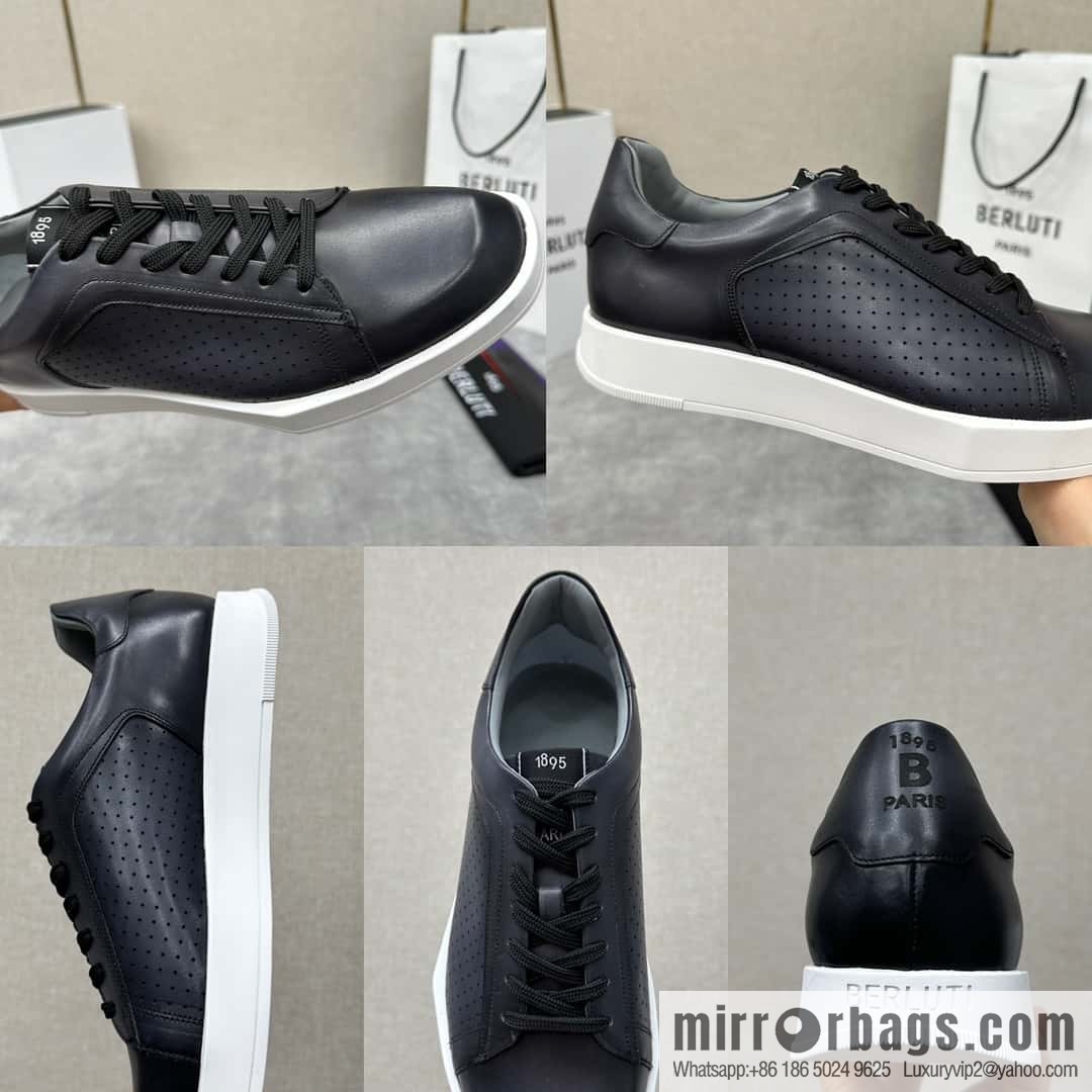 ๐๐Berlut Bruti, Geometric Styling Board Shoes Strike Stellar Casual Shoes Sneakers