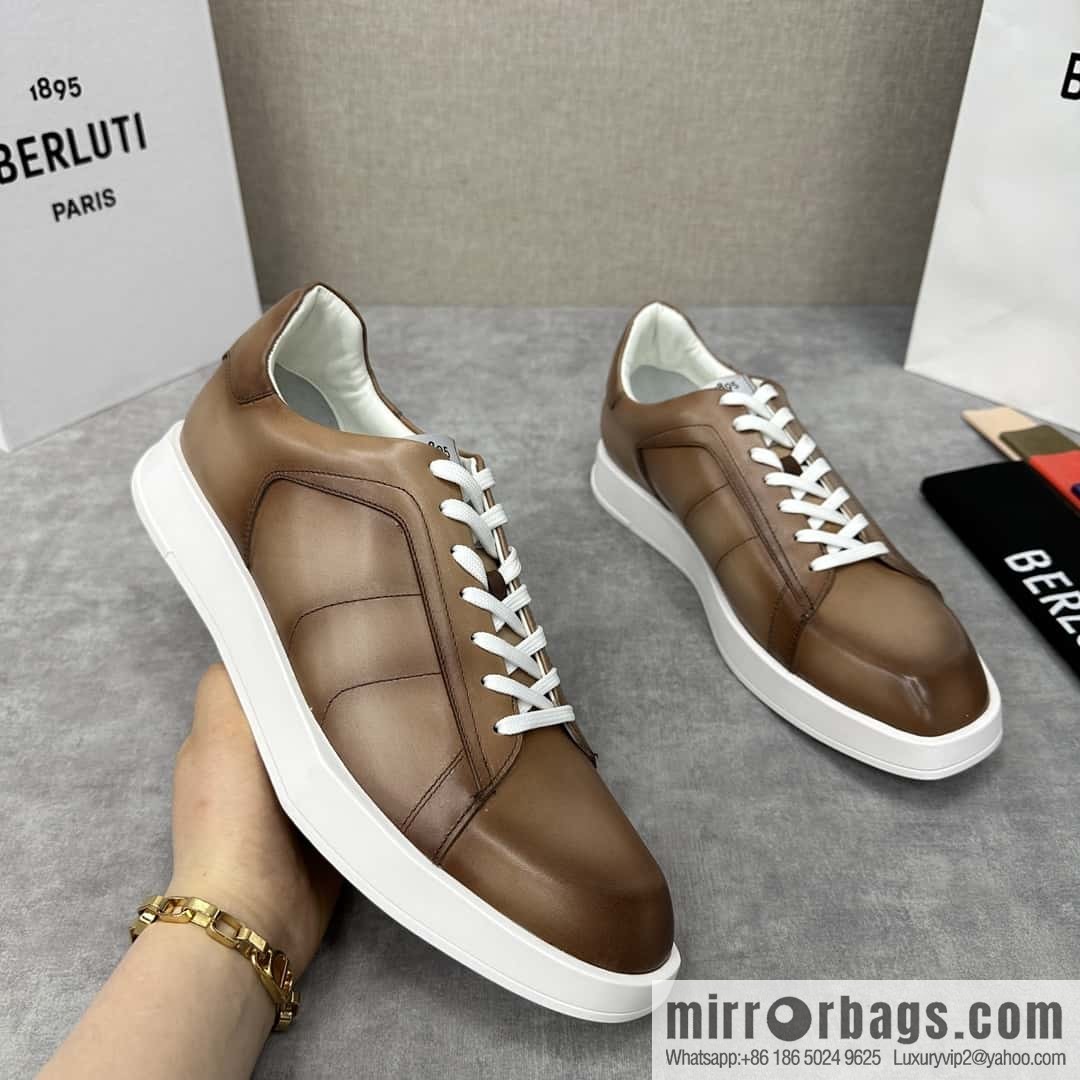 Berlut Bruti, Geometric Styling Board Shoes Strike Stellar Casual Shoes Sneakers