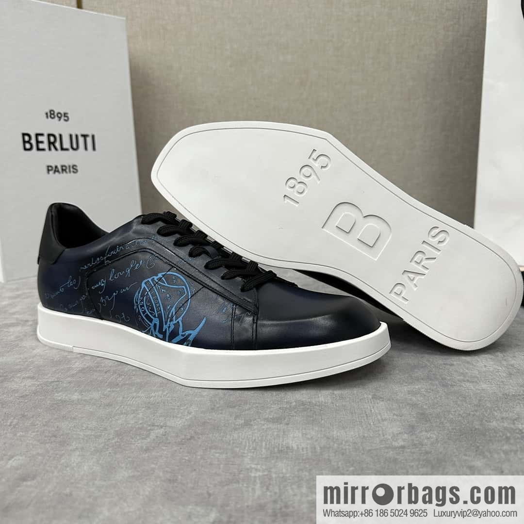 Berlut Bruti, Geometric Styling Board Shoes Strike Stellar Casual Shoes Sneakers