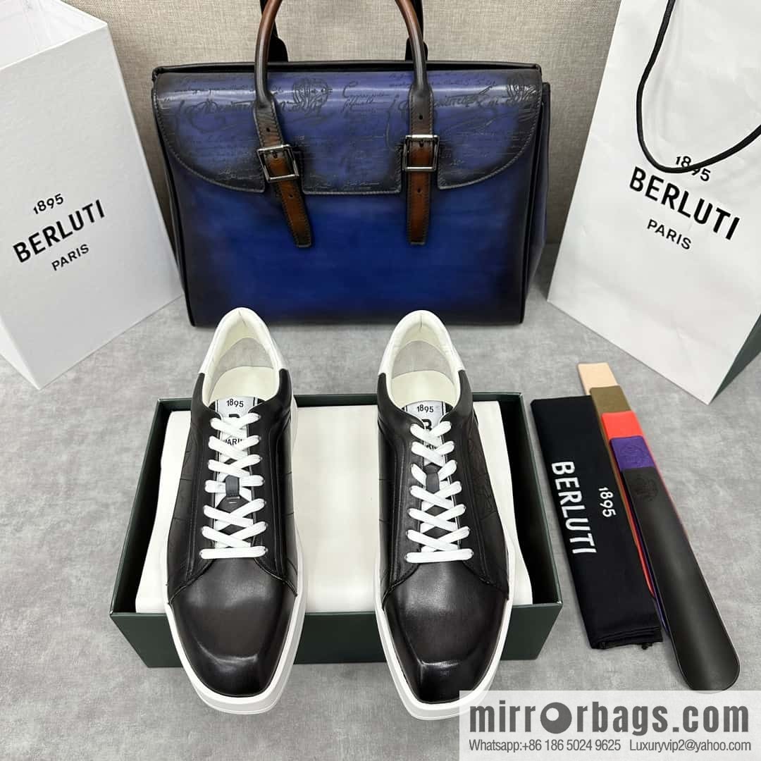 Berlut Bruti, Geometric Styling Board Shoes Strike Stellar Casual Shoes Sneakers
