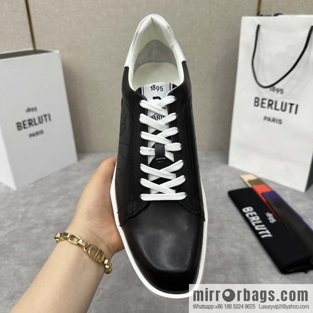 Berlut Bruti, Geometric Styling Board Shoes Strike Stellar Casual Shoes Sneakers
