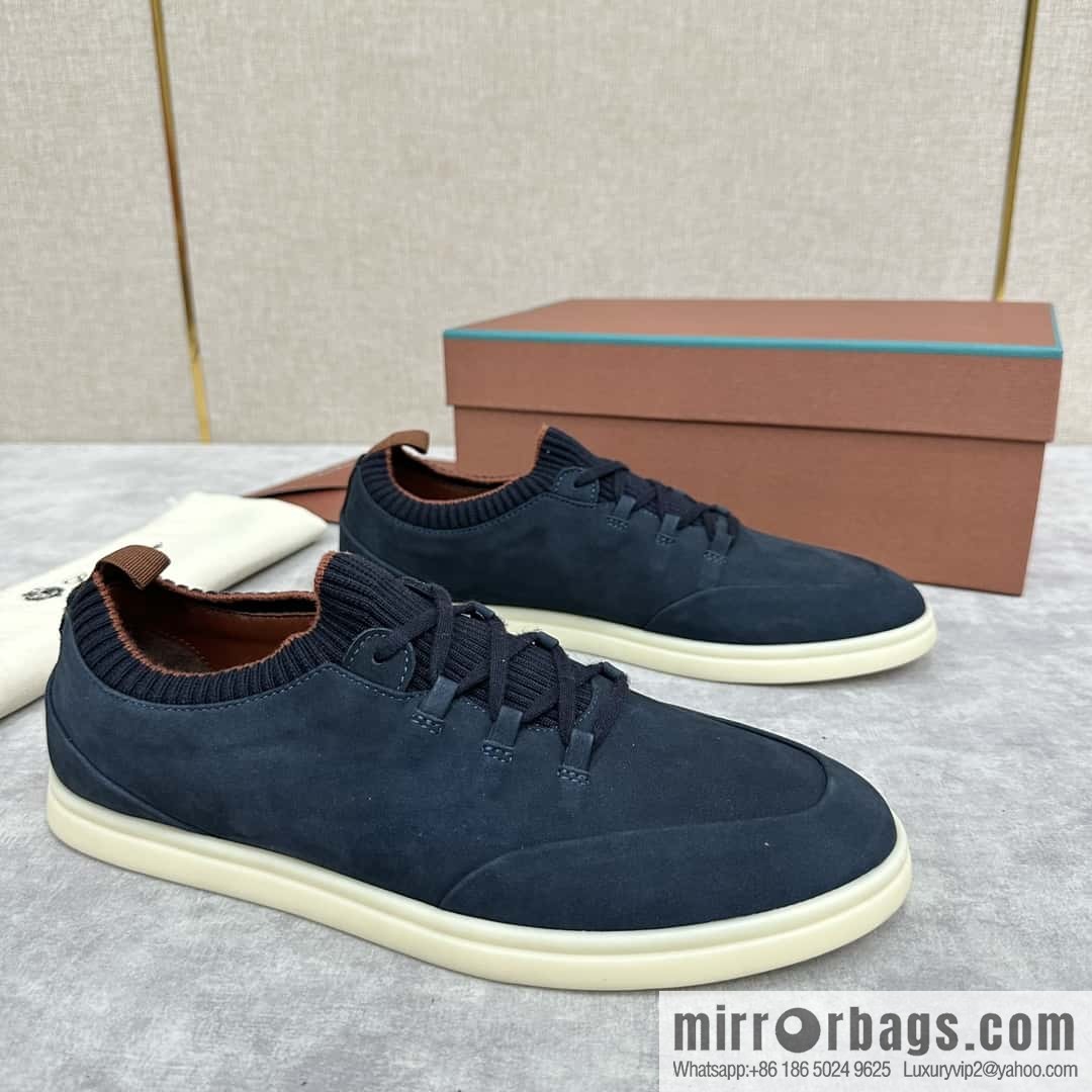 ππLP Replica Luxury Handbag New Loro Pian Soho Walk Men's Sneakers