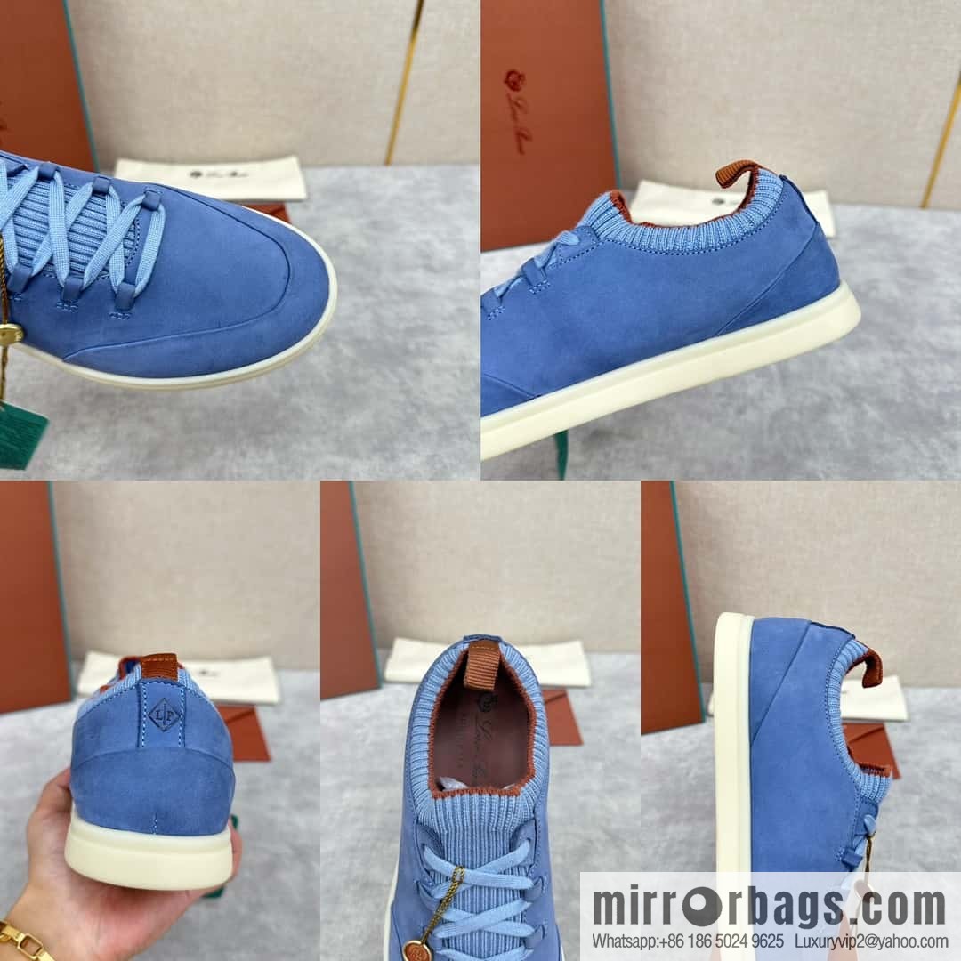ππLP Replica Luxury Handbag New Loro Pian Soho Walk Men's Sneakers