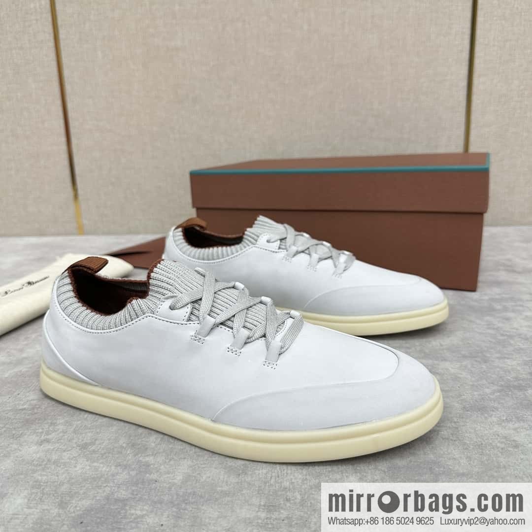ππLP Replica Luxury Handbag New Loro Pian Soho Walk Men's Sneakers