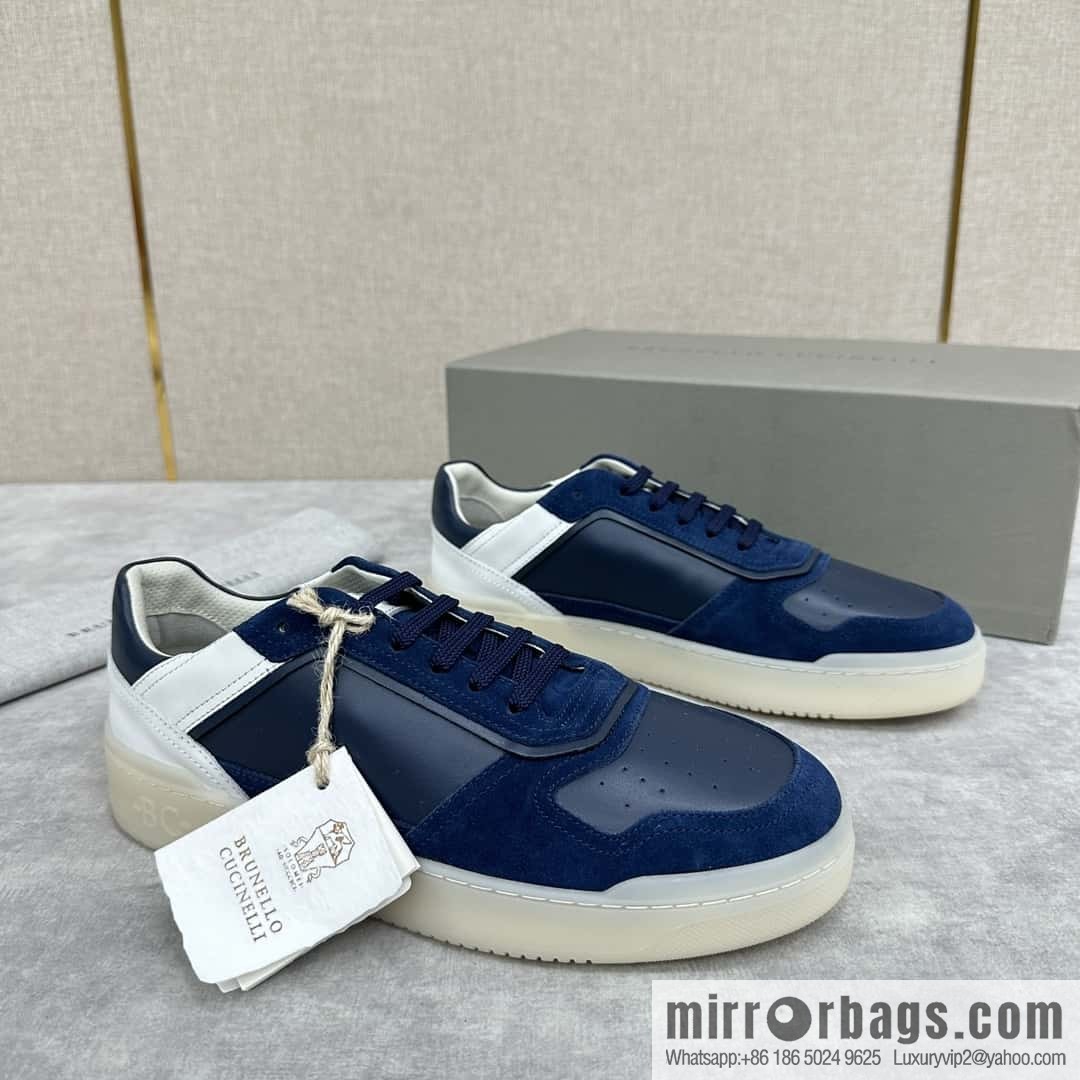ππBC new products, casual board shoes, the first π Brunel * o Cucinell * splicing contrasting low-top sneakers