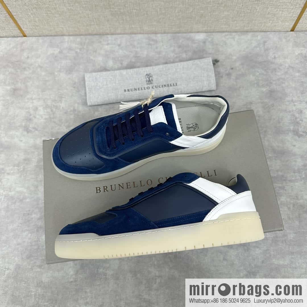 ππBC new products, casual board shoes, the first π Brunel * o Cucinell * splicing contrasting low-top sneakers