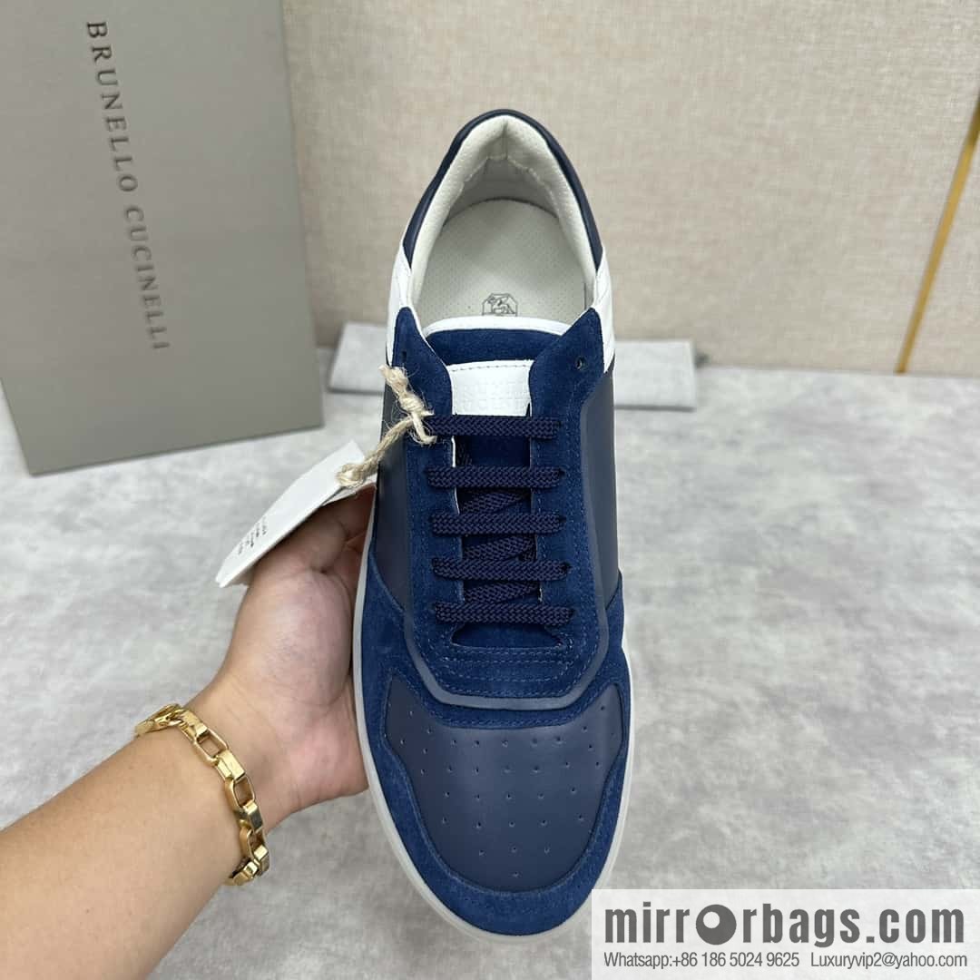 ππBC new products, casual board shoes, the first π Brunel * o Cucinell * splicing contrasting low-top sneakers