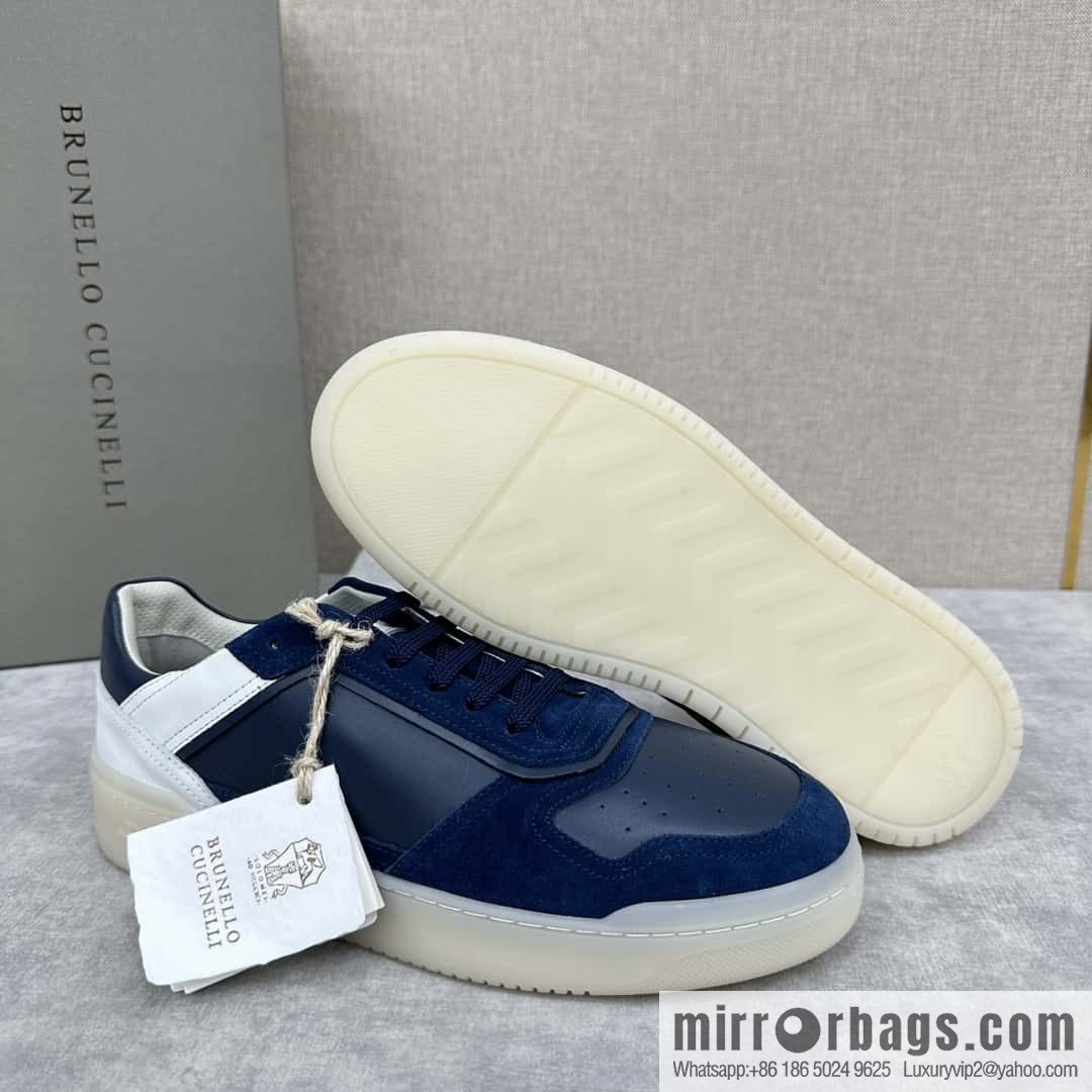ππBC new products, casual board shoes, the first π Brunel * o Cucinell * splicing contrasting low-top sneakers