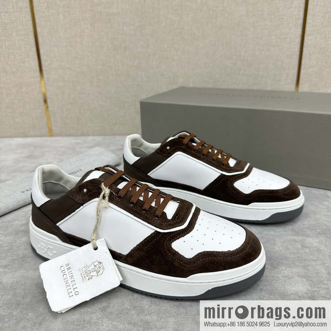 ππBC new products, casual board shoes, the first π Brunel * o Cucinell * splicing contrasting low-top sneakers