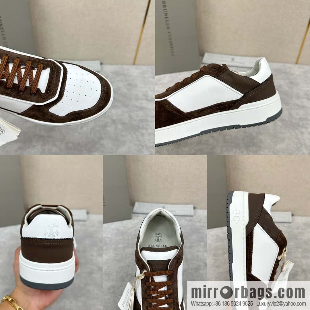 ππBC new products, casual board shoes, the first π Brunel * o Cucinell * splicing contrasting low-top sneakers