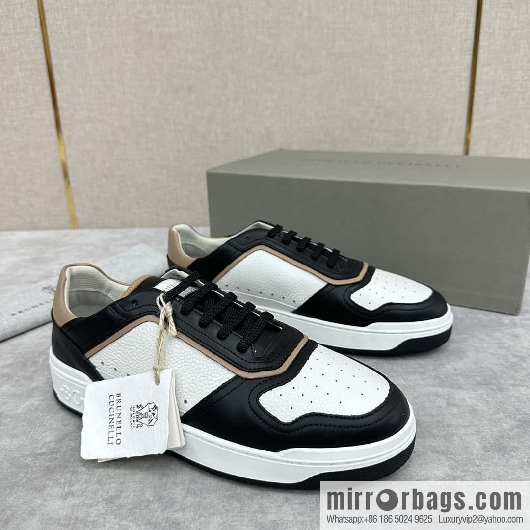 ππBC new products, casual board shoes, the first π Brunel * o Cucinell * splicing contrasting low-top sneakers