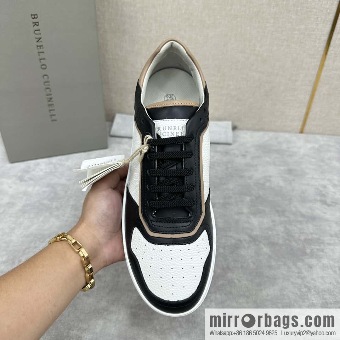ππBC new products, casual board shoes, the first π Brunel * o Cucinell * splicing contrasting low-top sneakers