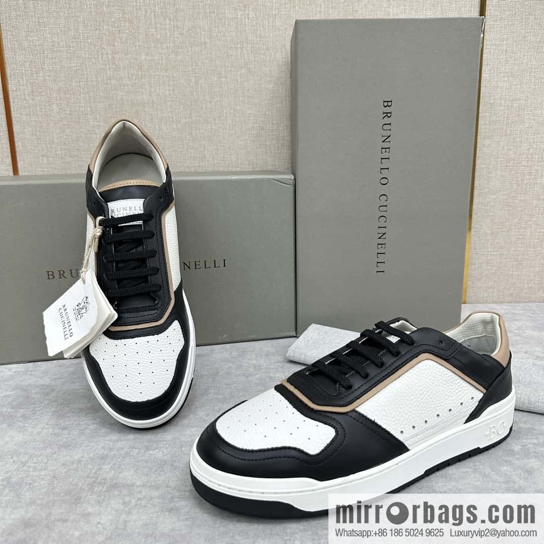 ππBC new products, casual board shoes, the first π Brunel * o Cucinell * splicing contrasting low-top sneakers