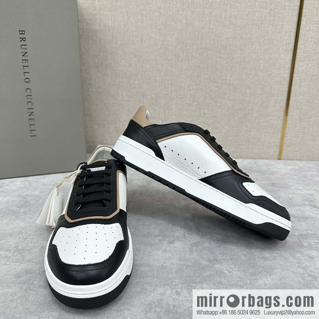 ππBC new products, casual board shoes, the first π Brunel * o Cucinell * splicing contrasting low-top sneakers
