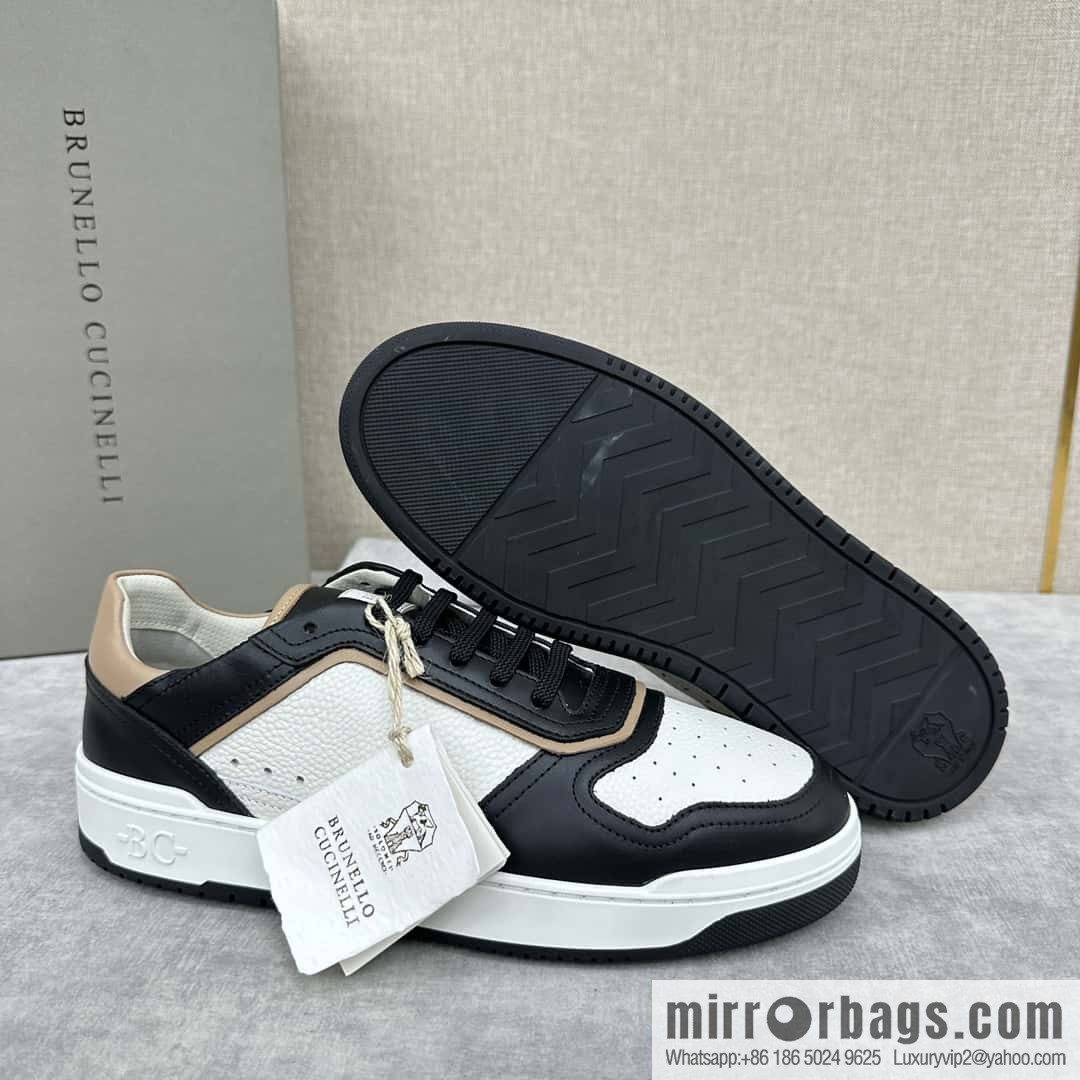 ππBC new products, casual board shoes, the first π Brunel * o Cucinell * splicing contrasting low-top sneakers