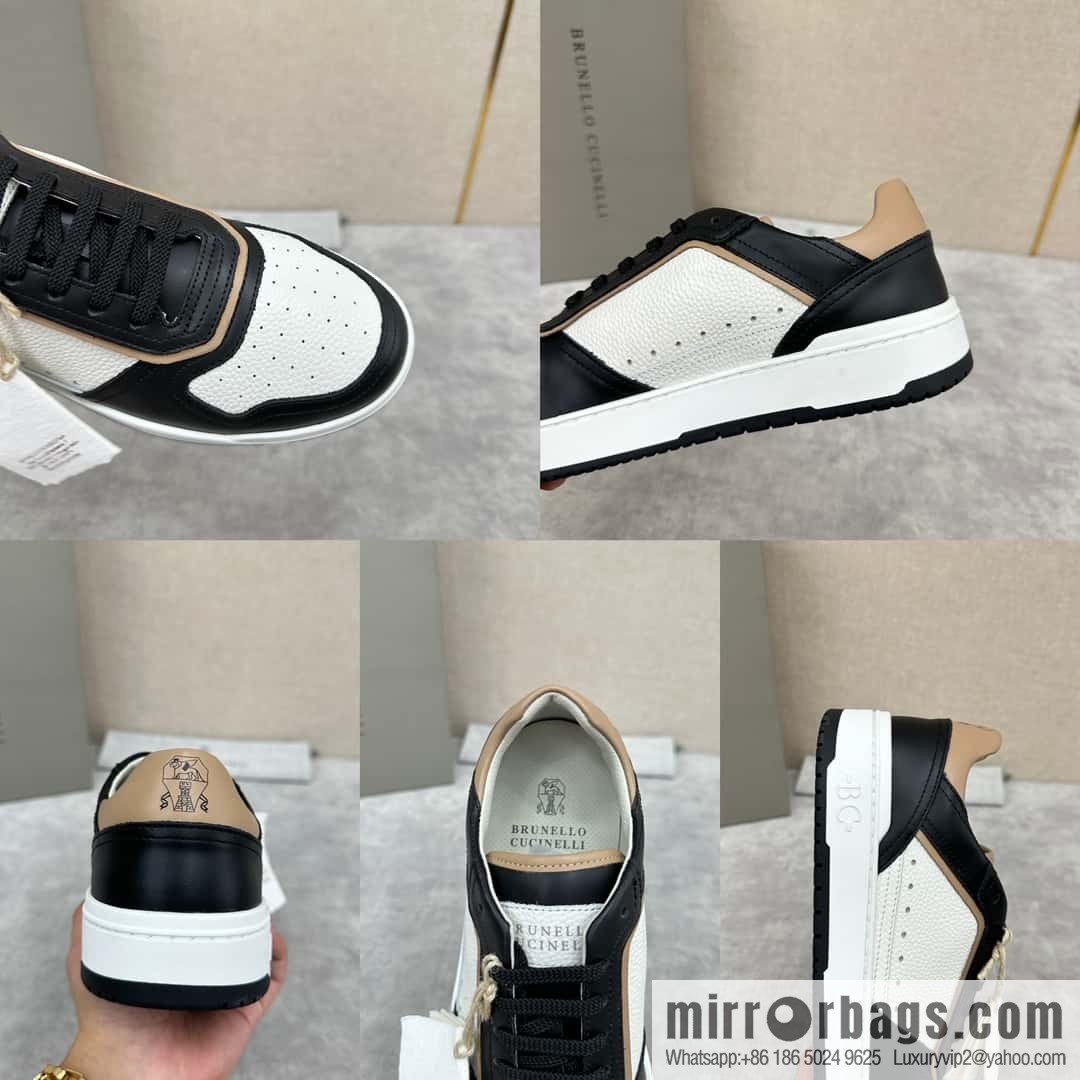ππBC new products, casual board shoes, the first π Brunel * o Cucinell * splicing contrasting low-top sneakers