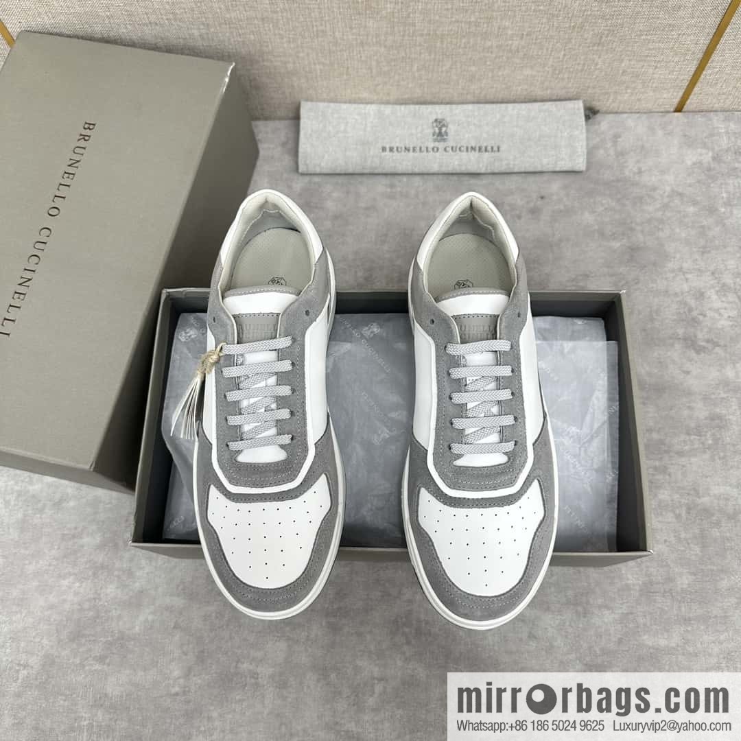 ππBC new products, casual board shoes, the first π Brunel * o Cucinell * splicing contrasting low-top sneakers