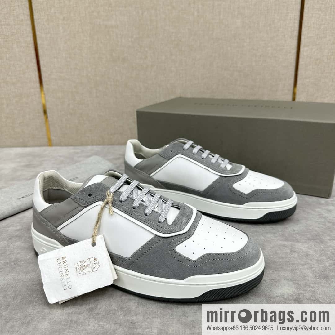 ππBC new products, casual board shoes, the first π Brunel * o Cucinell * splicing contrasting low-top sneakers