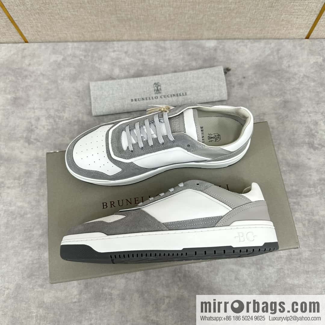 ππBC new products, casual board shoes, the first π Brunel * o Cucinell * splicing contrasting low-top sneakers